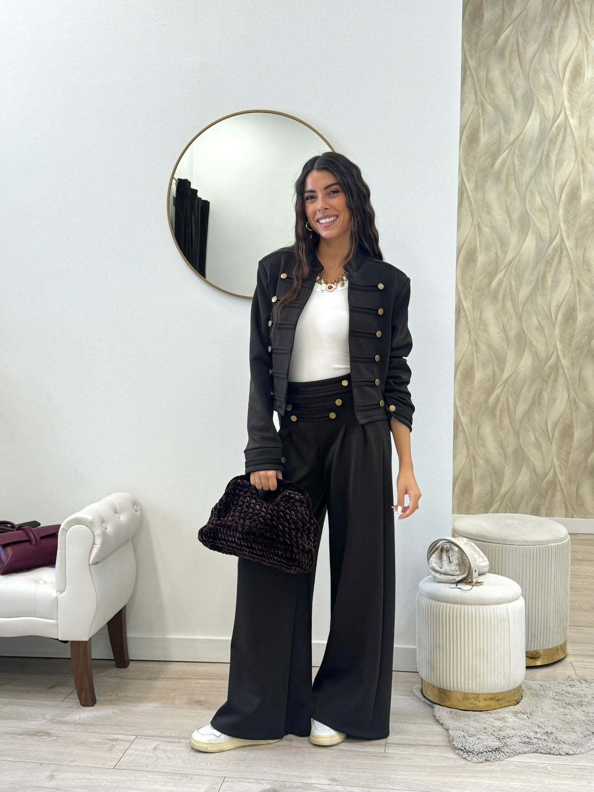 Pantalone japan felpa