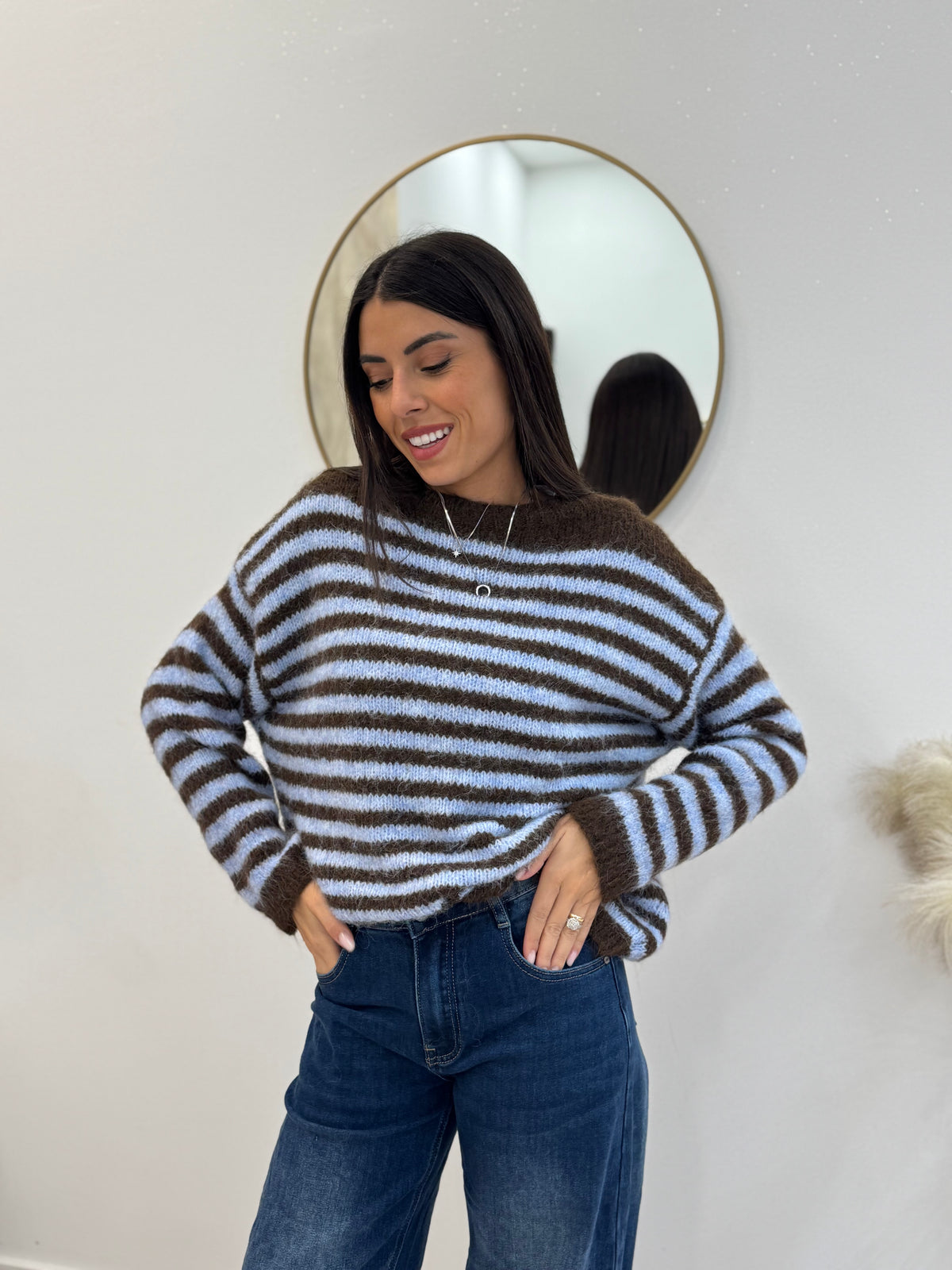 Maglione righe
