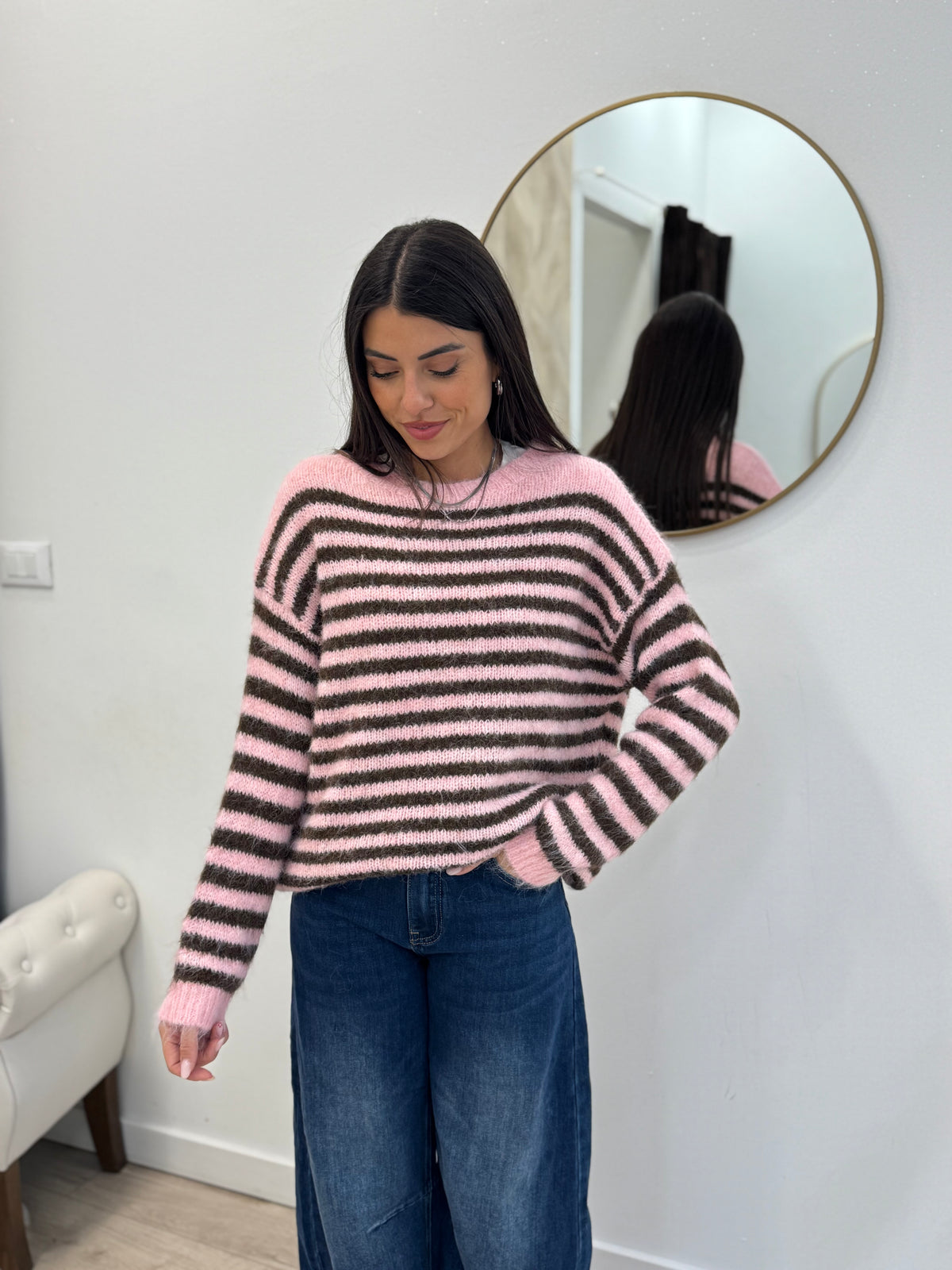 Maglione righe