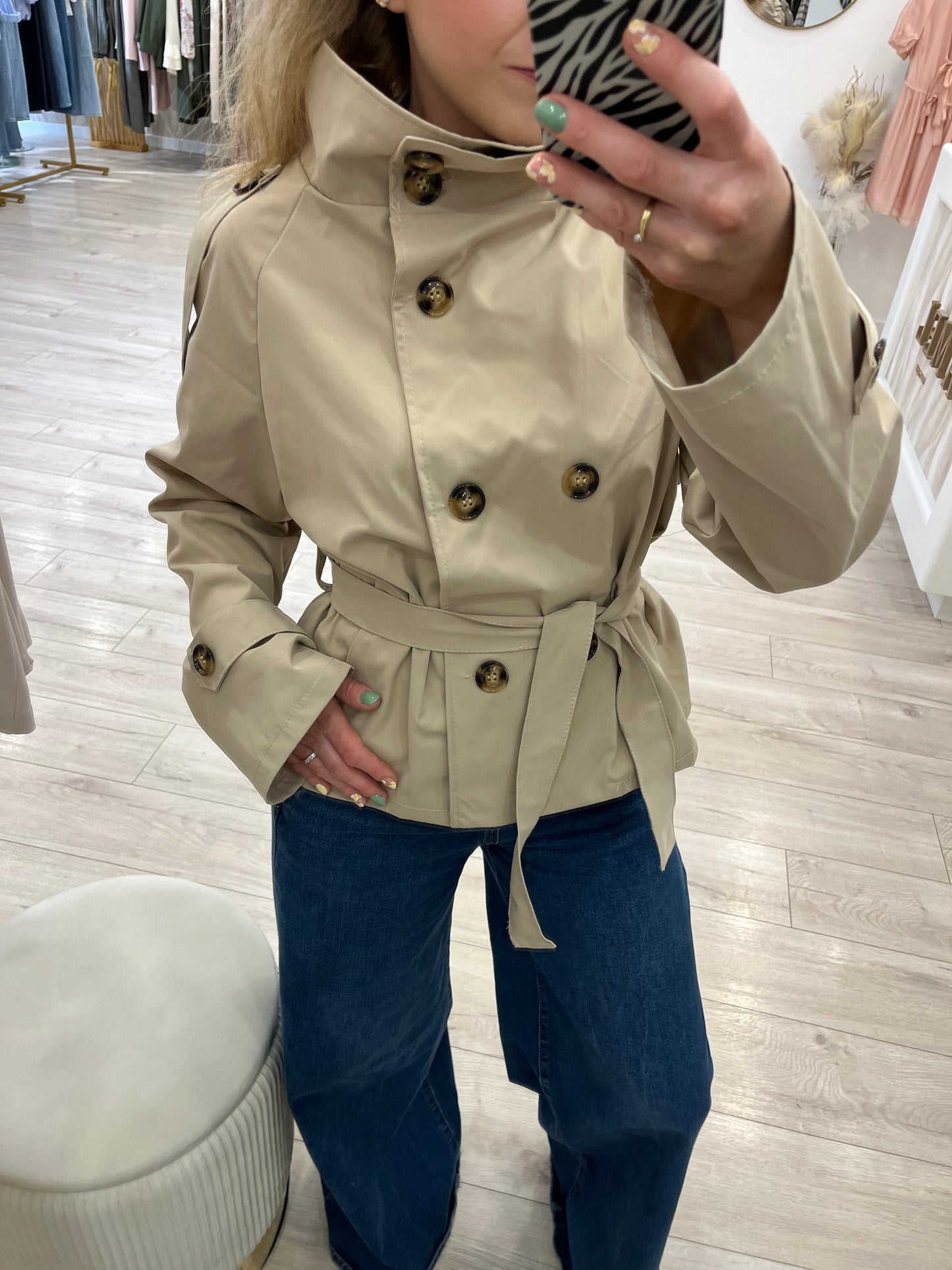 Trench collo alto