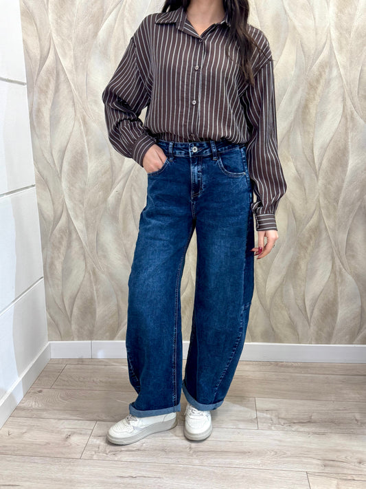 Camicia trasp. righe