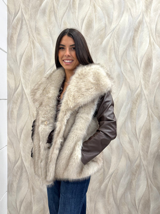 Gilet ecopelliccia