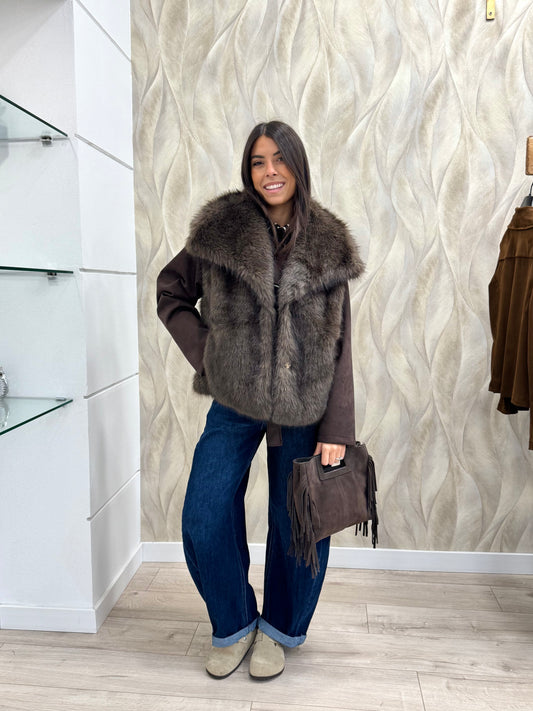 Gilet ecopelliccia