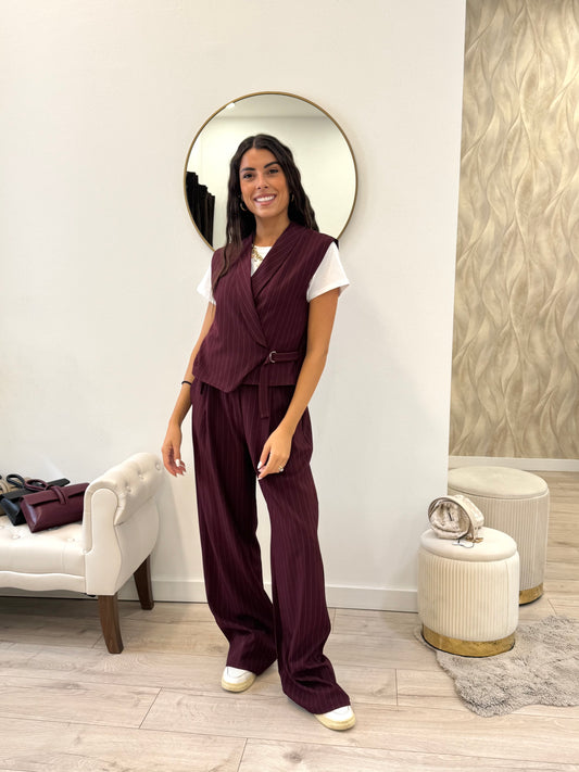 Pantalone gessato
