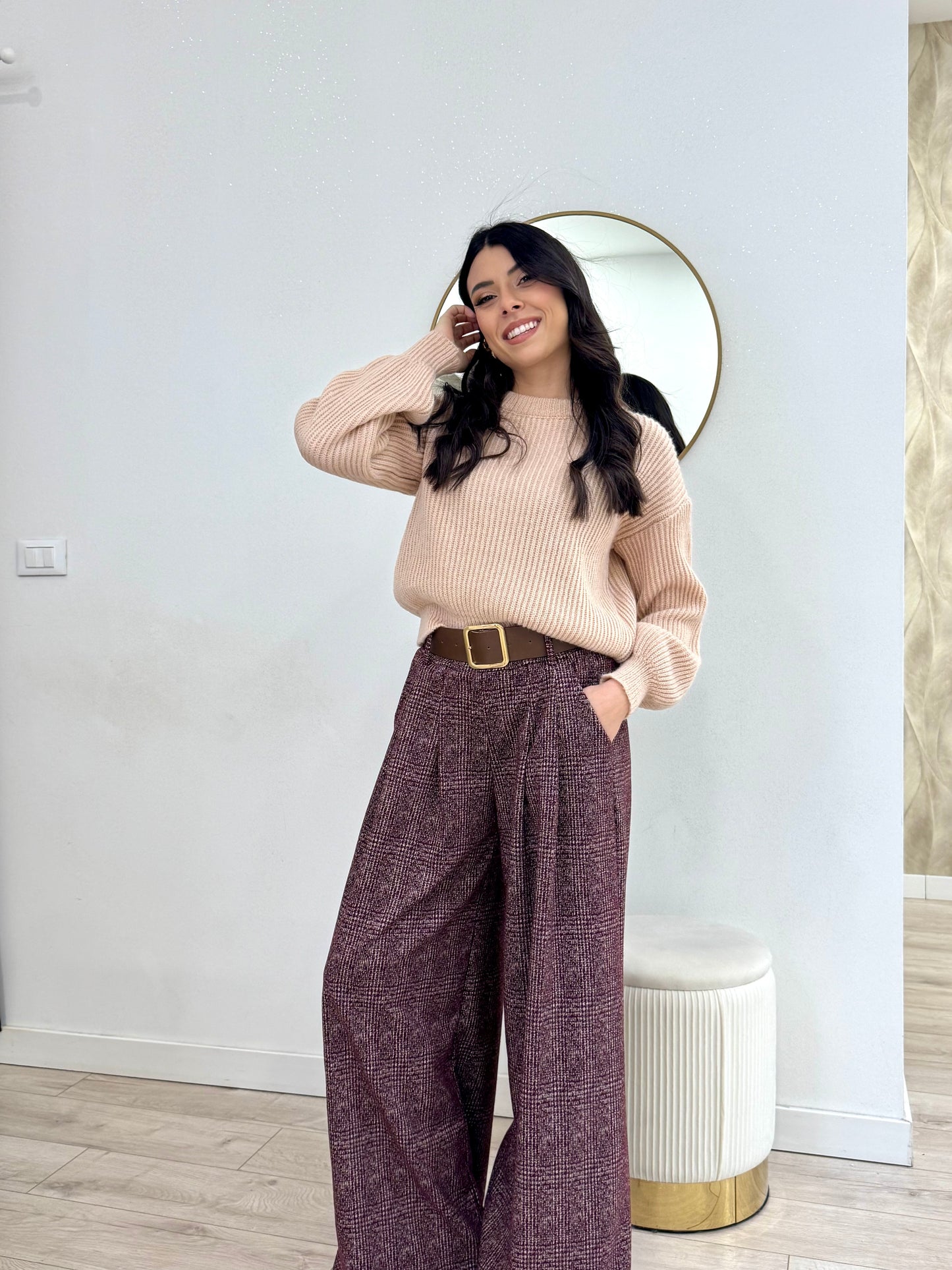 Maglia girocollo costa