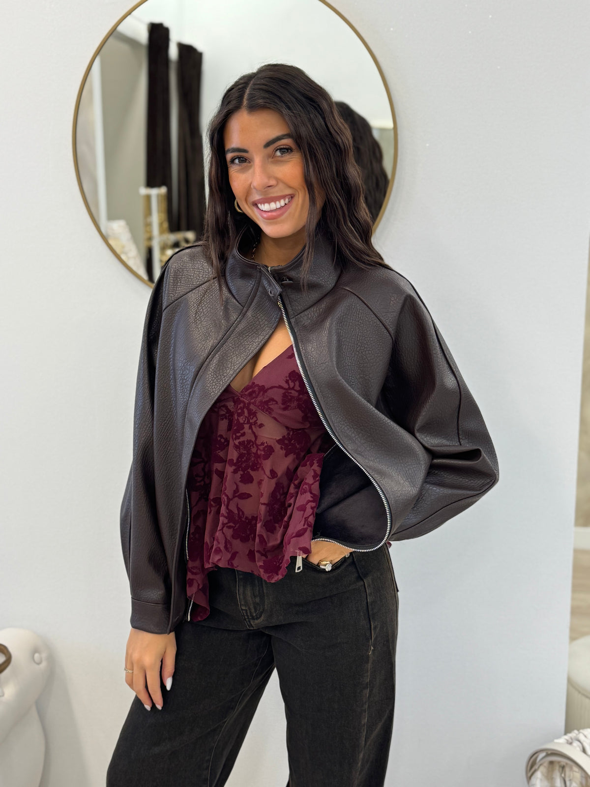 Bomber ecopelle