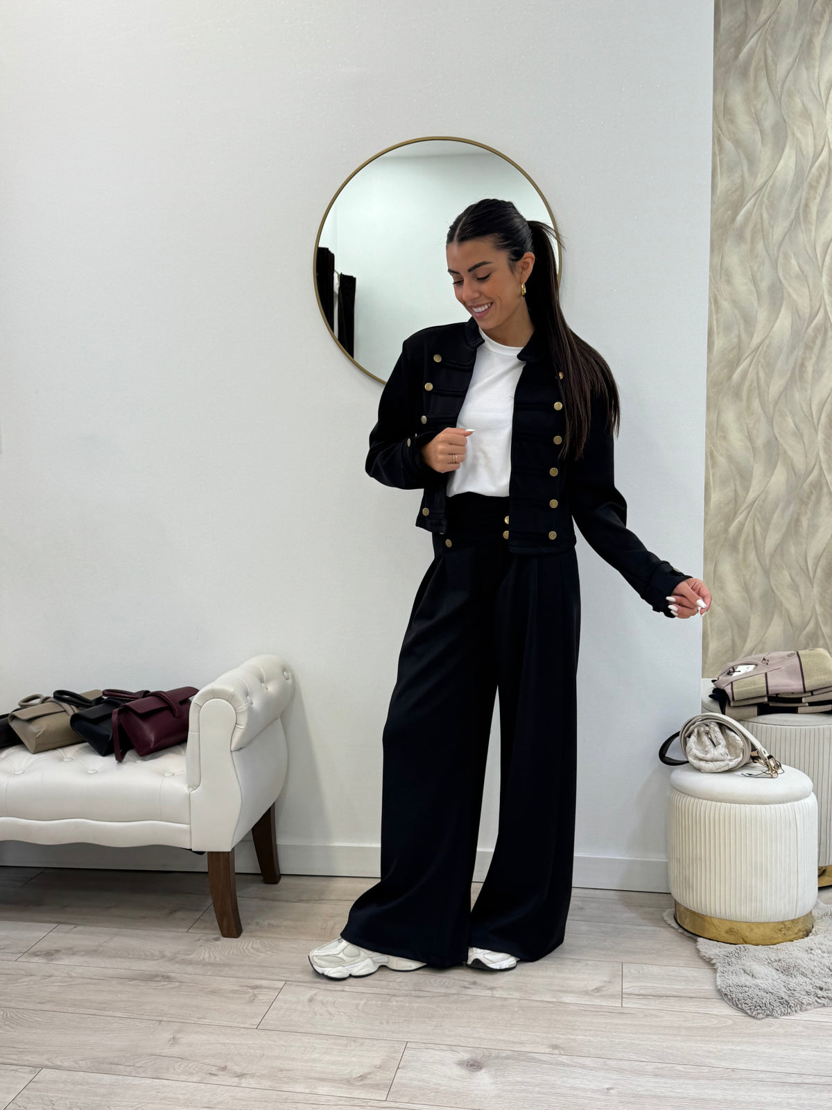 Pantalone japan felpa