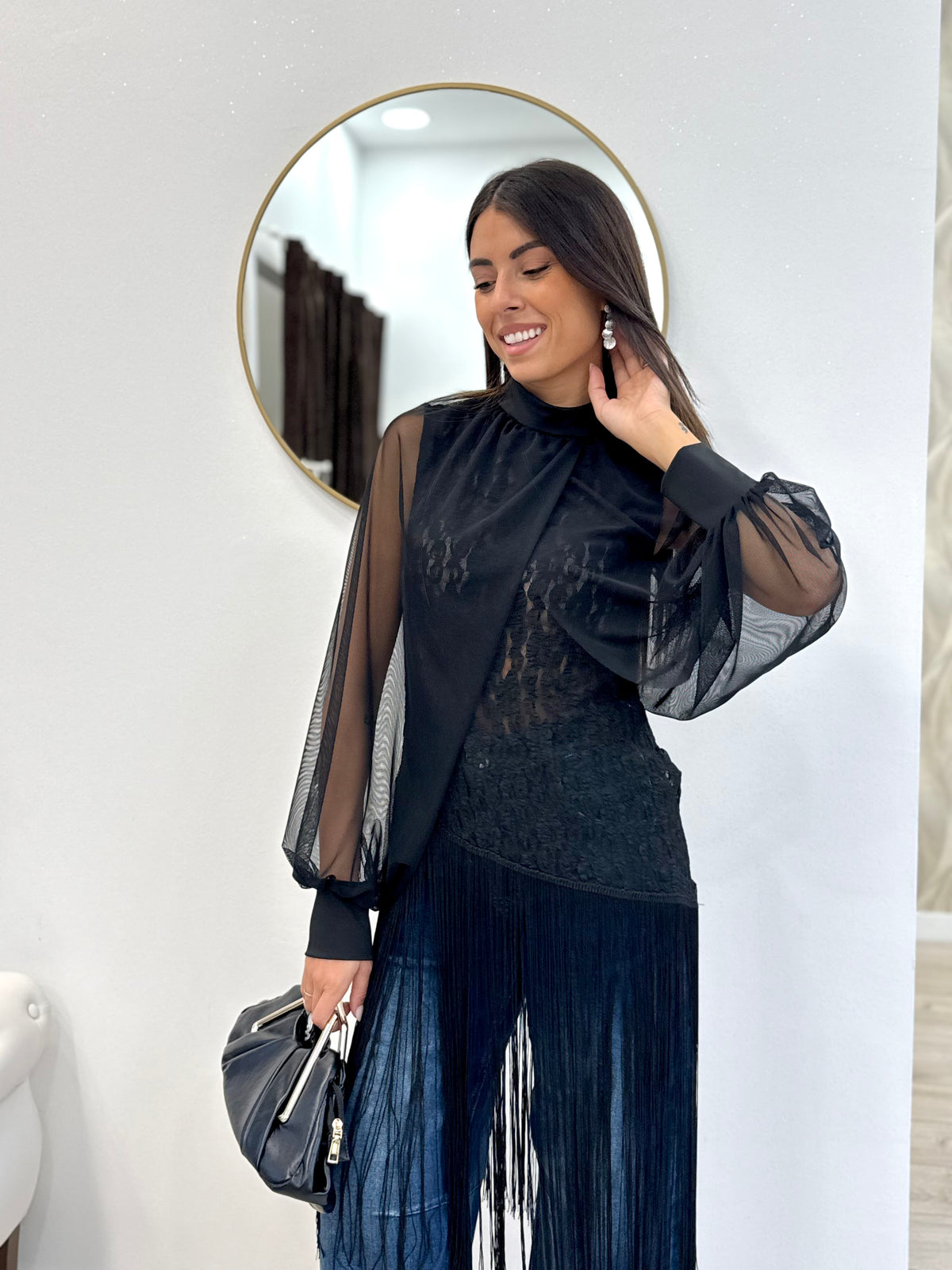 Coprispalle tulle