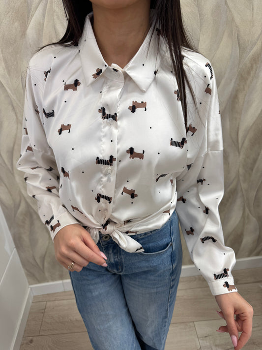 Camicia raso bassotti