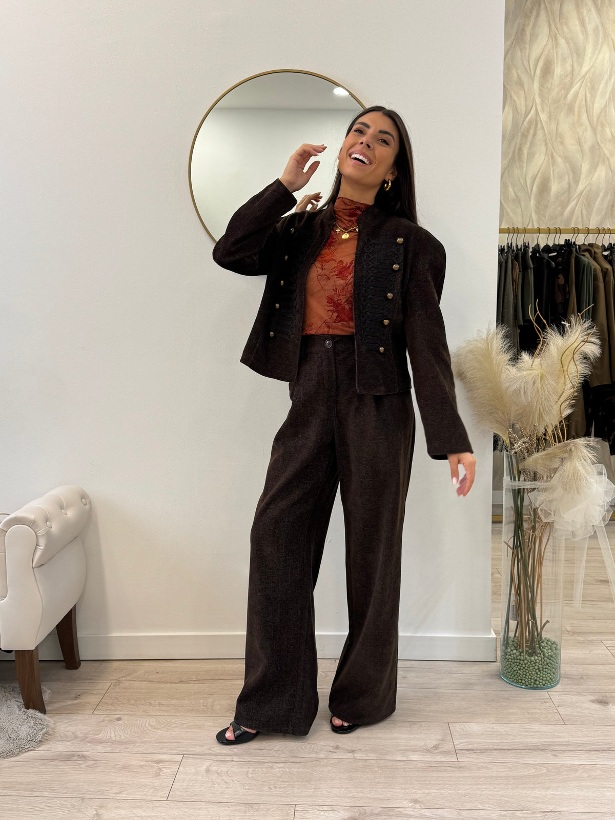 Pantalone velluto jeans