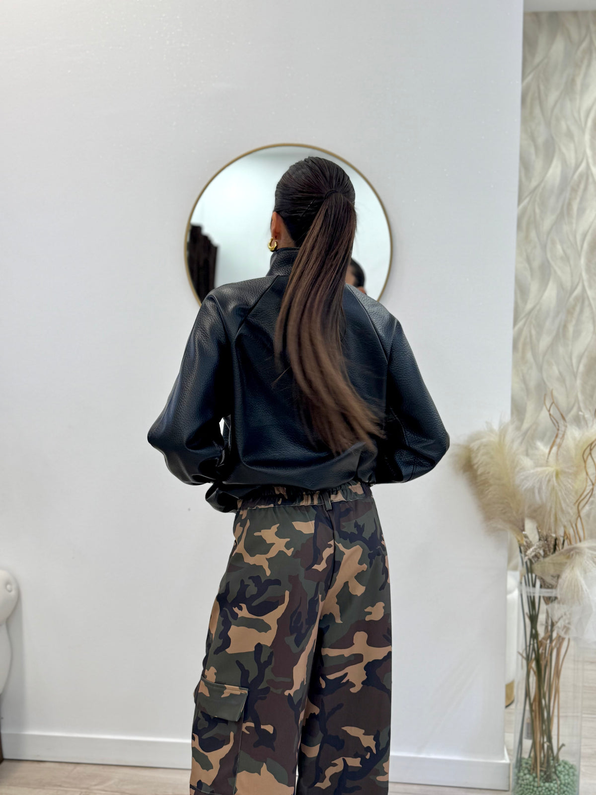 Bomber ecopelle