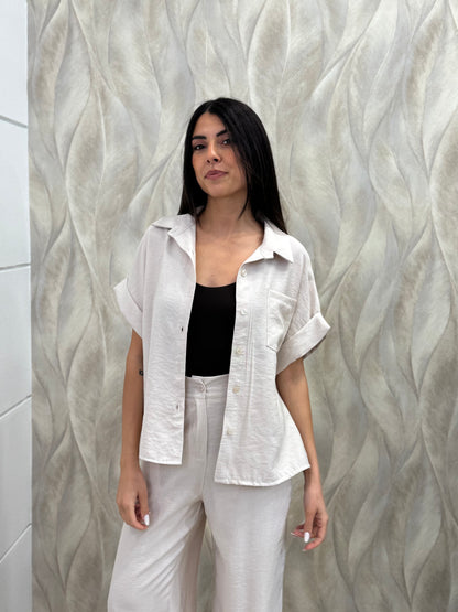 Camicia viscosa over