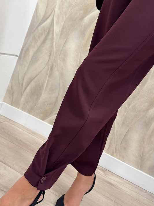 Pantalone bottone fondo