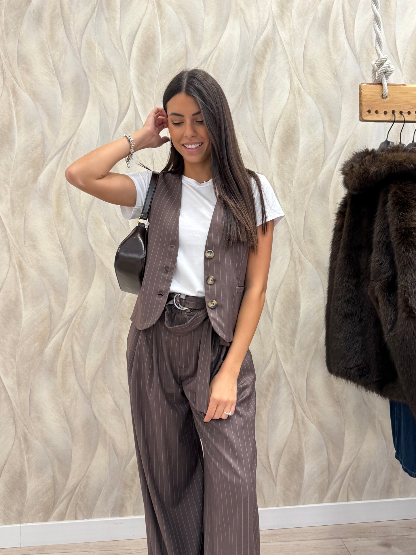 Gilet gessato