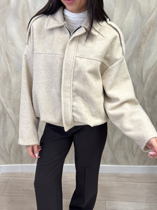 Giubbotto arriccio fondo