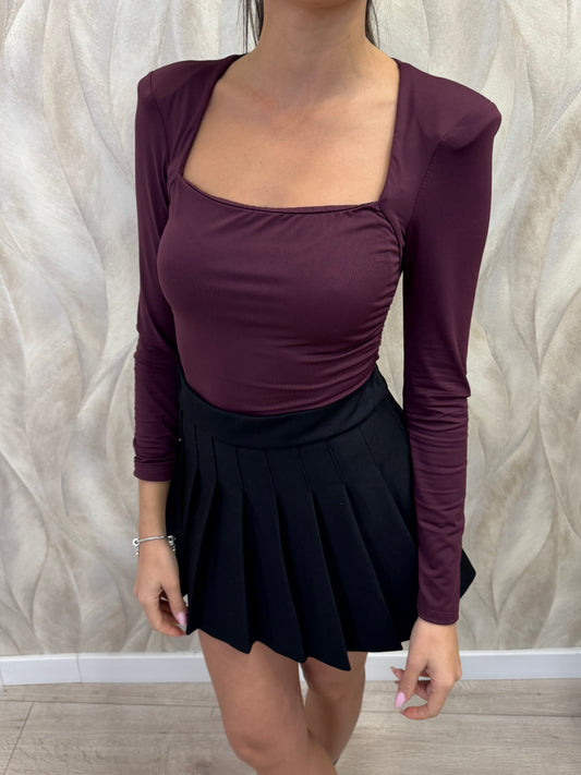 Body spalla imbottita